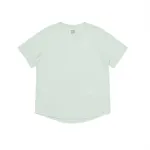 ASICS T Shirts Women's Cyan Crew Neck Moderate