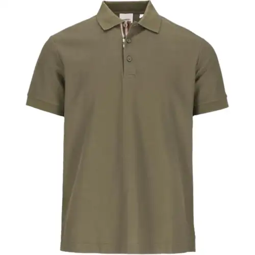 Burberry SS24 Polo Shirt Men's Army Green
