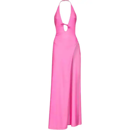 Balenciaga Asymmetric Maxi Dress