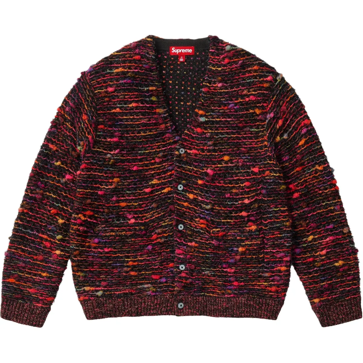 Supreme FW25 WEEK13 Textured Cardigan Knitwear Unisex