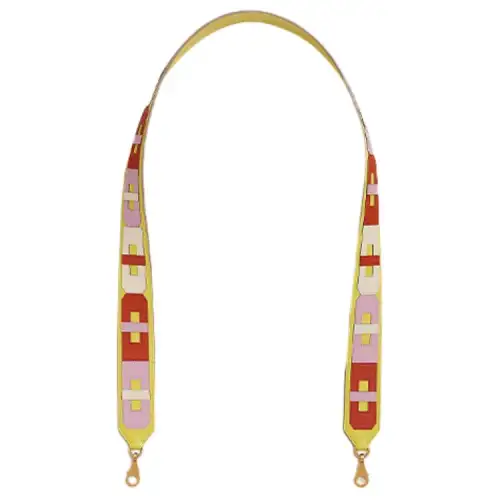 HERMES Bandoulière Sanglons Gold tone Lock Swift Epsom Leather Bag Straps Women's