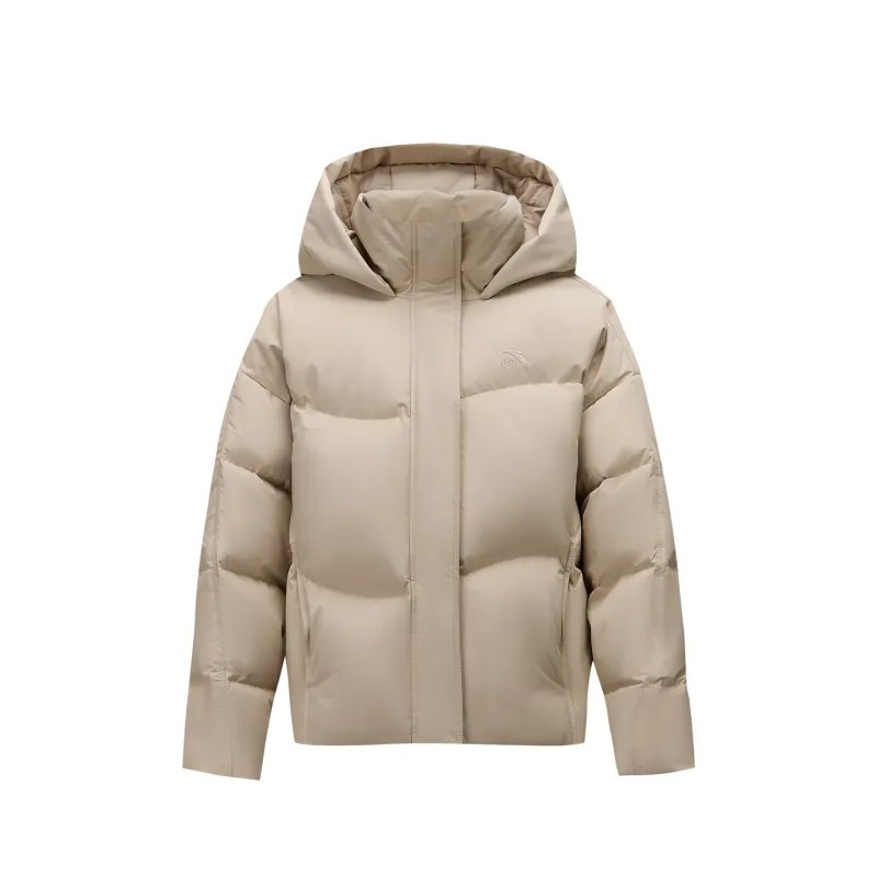 Anta Down Jacket Women's Nude Khaki
