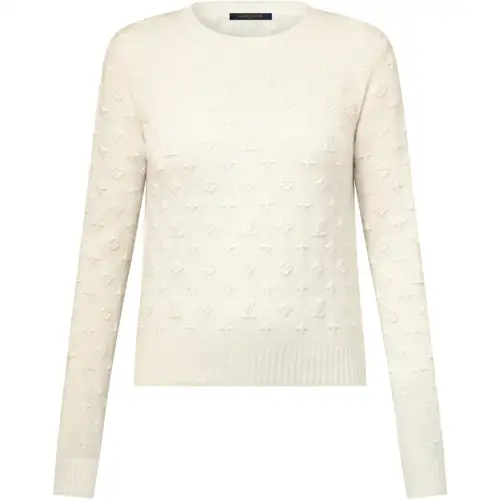 LOUIS VUITTON 3D Monogram Knit Pullover