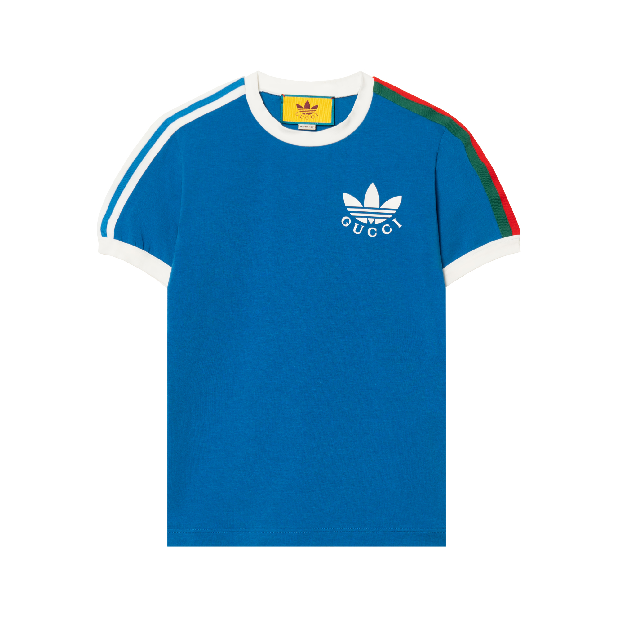 Футболка Gucci x adidas originals (синяя)