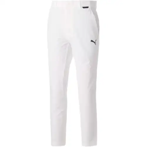 PUMA Casual Pants Men's White Moderate Other