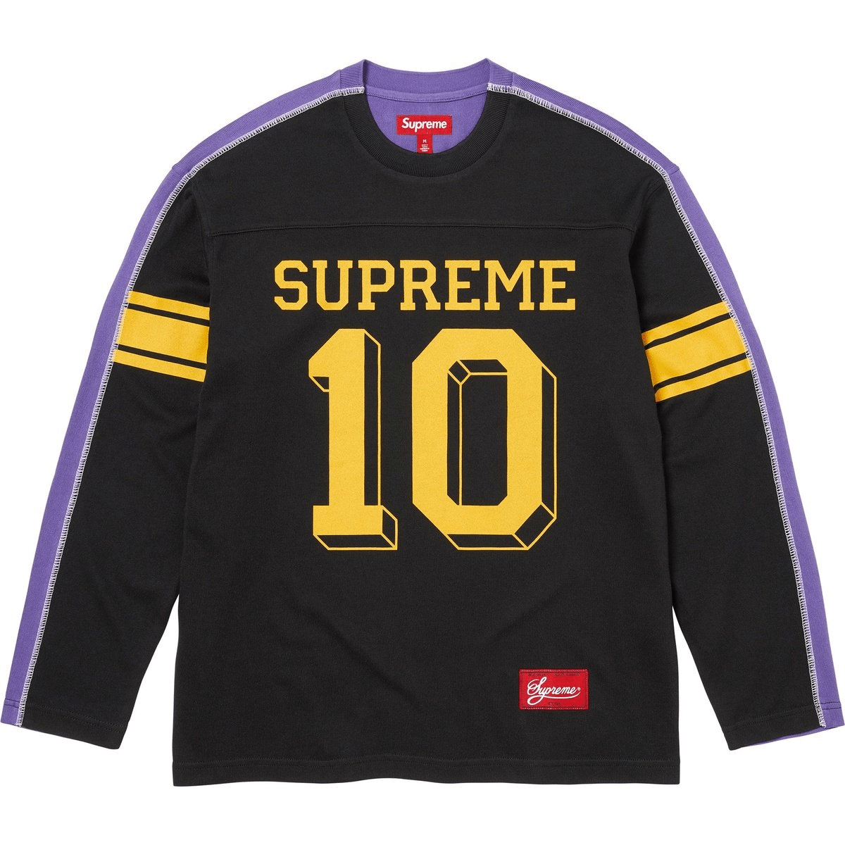 Supreme split long-sleeved sweater