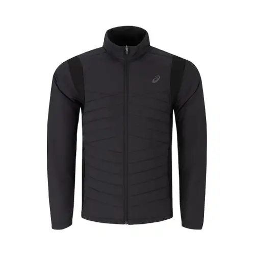 ASICS Jackets Men's Black Stand Collar Moderate Other