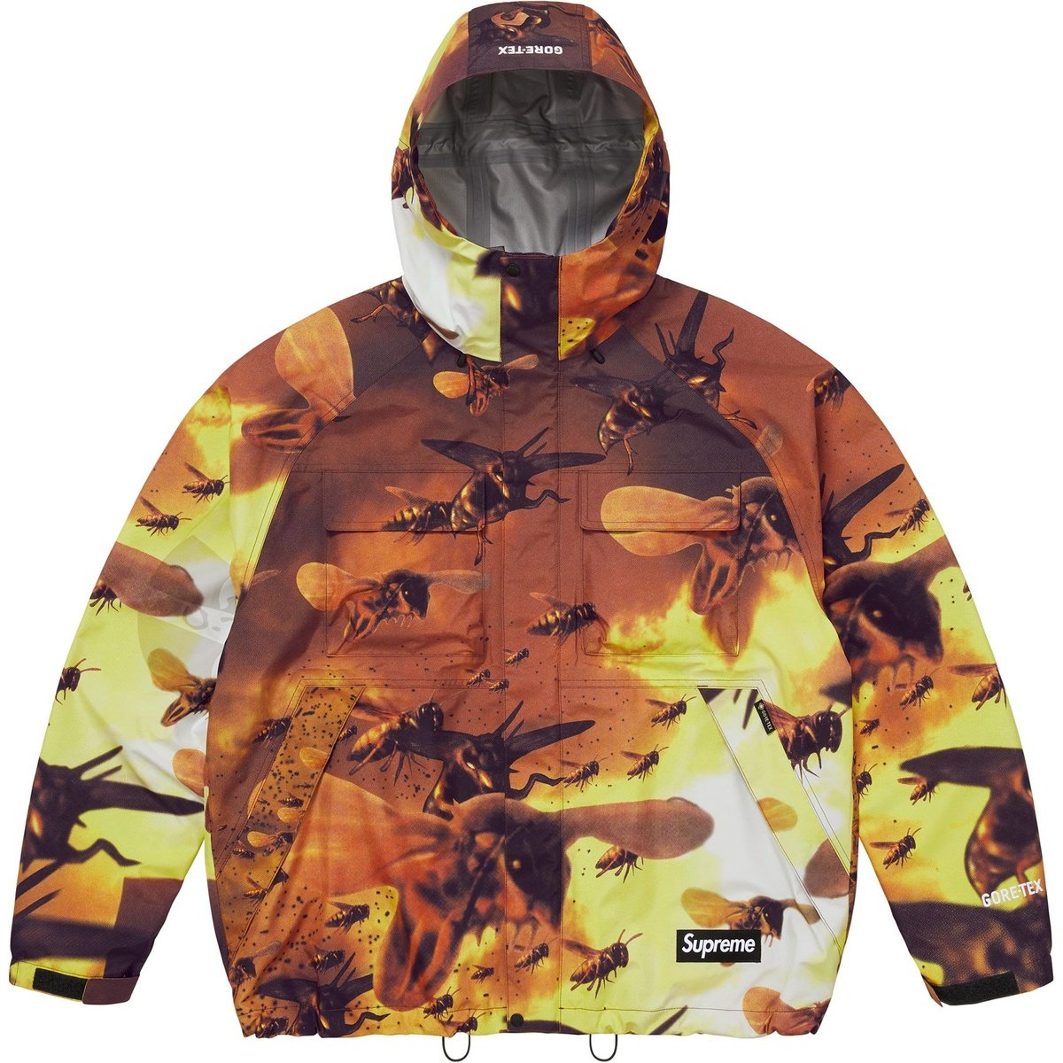 куртка Supreme Supreme × Wu-Tang Clan FW25 WEEK10 GORE-TEX Shell Jacket (черная)
