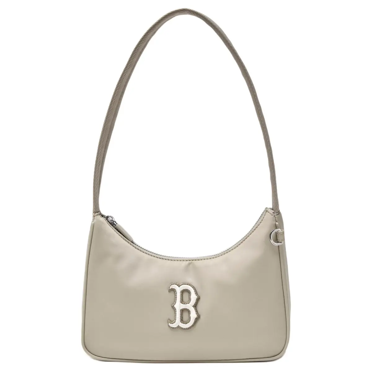 MLB Nylon Shoulder Bag Women's Beige