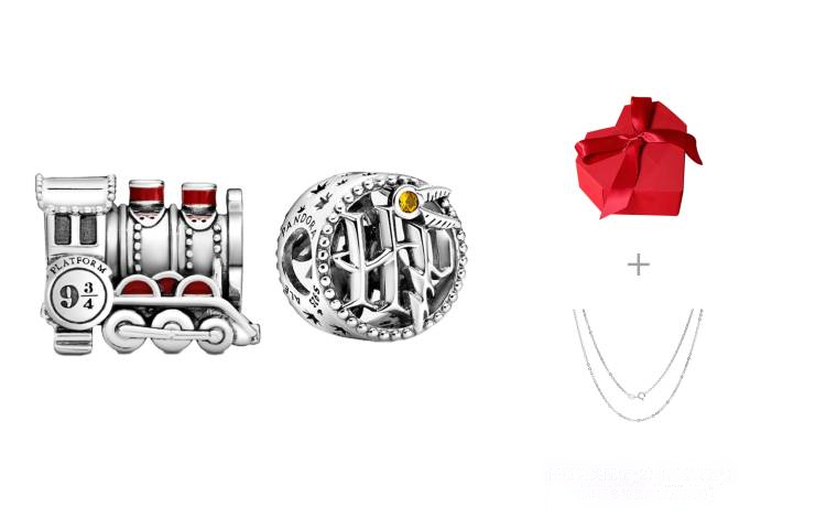Женская подвеска Pandora DIY (серебристая) — фото 20
