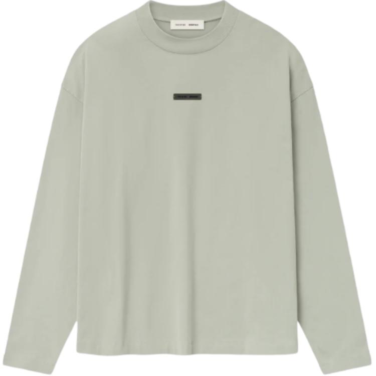 Мужская футболка Fear of God Essentials FW25 (бежевая)