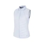 ASICS Down Vests Women's Light Blue Purple Stand Collar Moderate Other