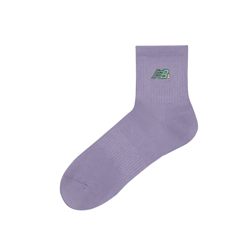 New Balance SS25 Crew Socks Unisex 1 Pack Purple