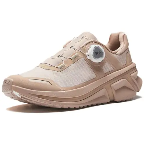 ANTA Champion Honor 3 Running Shoes Women's Low Top Gray Khaki Color