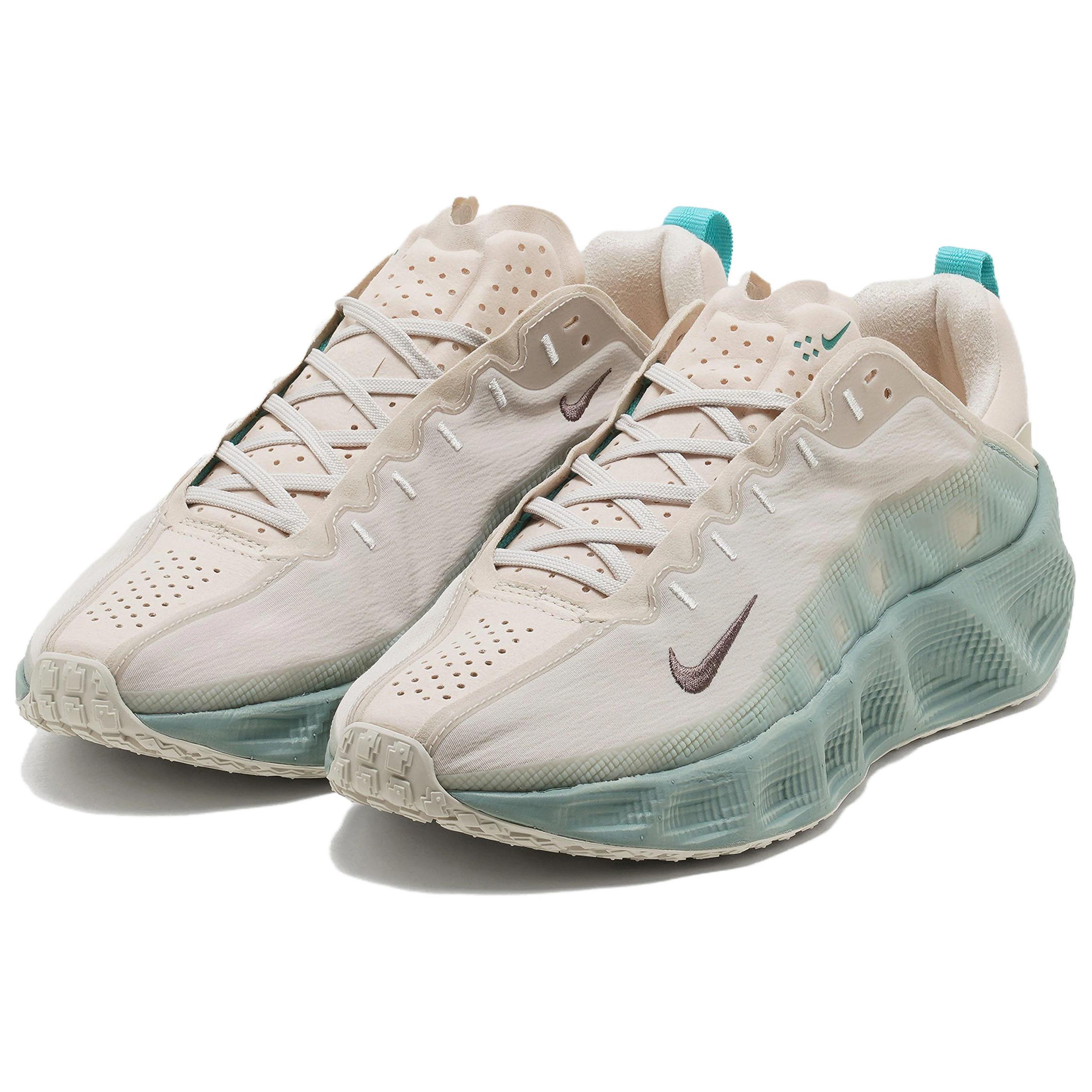 Nike Ava Rover Abrasion Resistant Low top ReactX Midsole Casual City Commuting Running Shoes Men’s Beige Cyan
