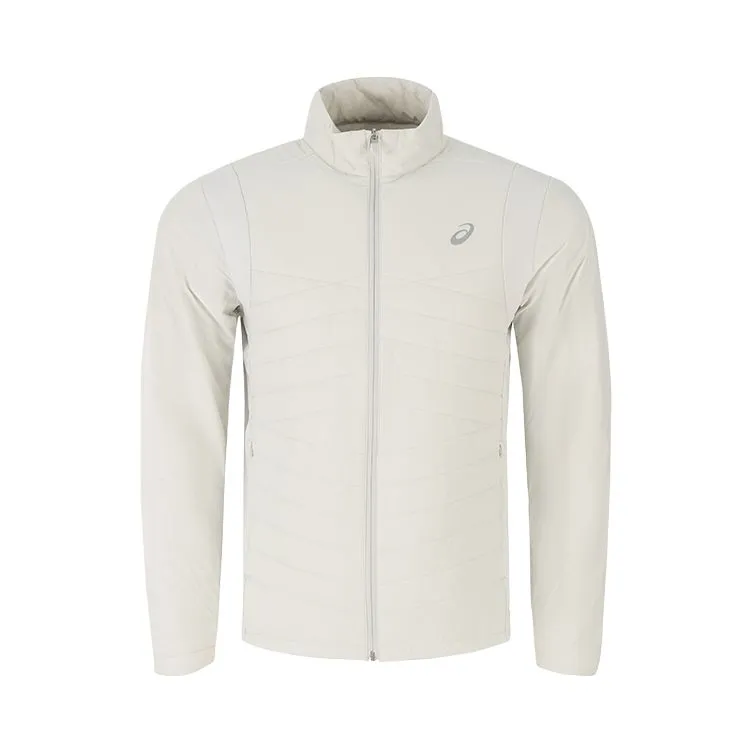 ASICS Jackets Men's Gray Stand Collar Moderate Other