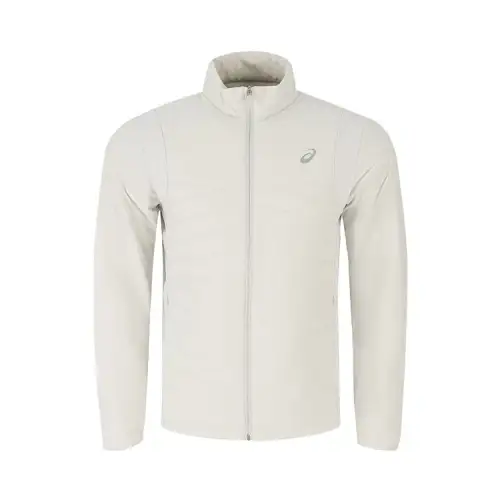 ASICS Jackets Men's Gray Stand Collar Moderate Other