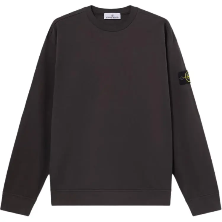 Stone Island crew-neck patch sweatshirt