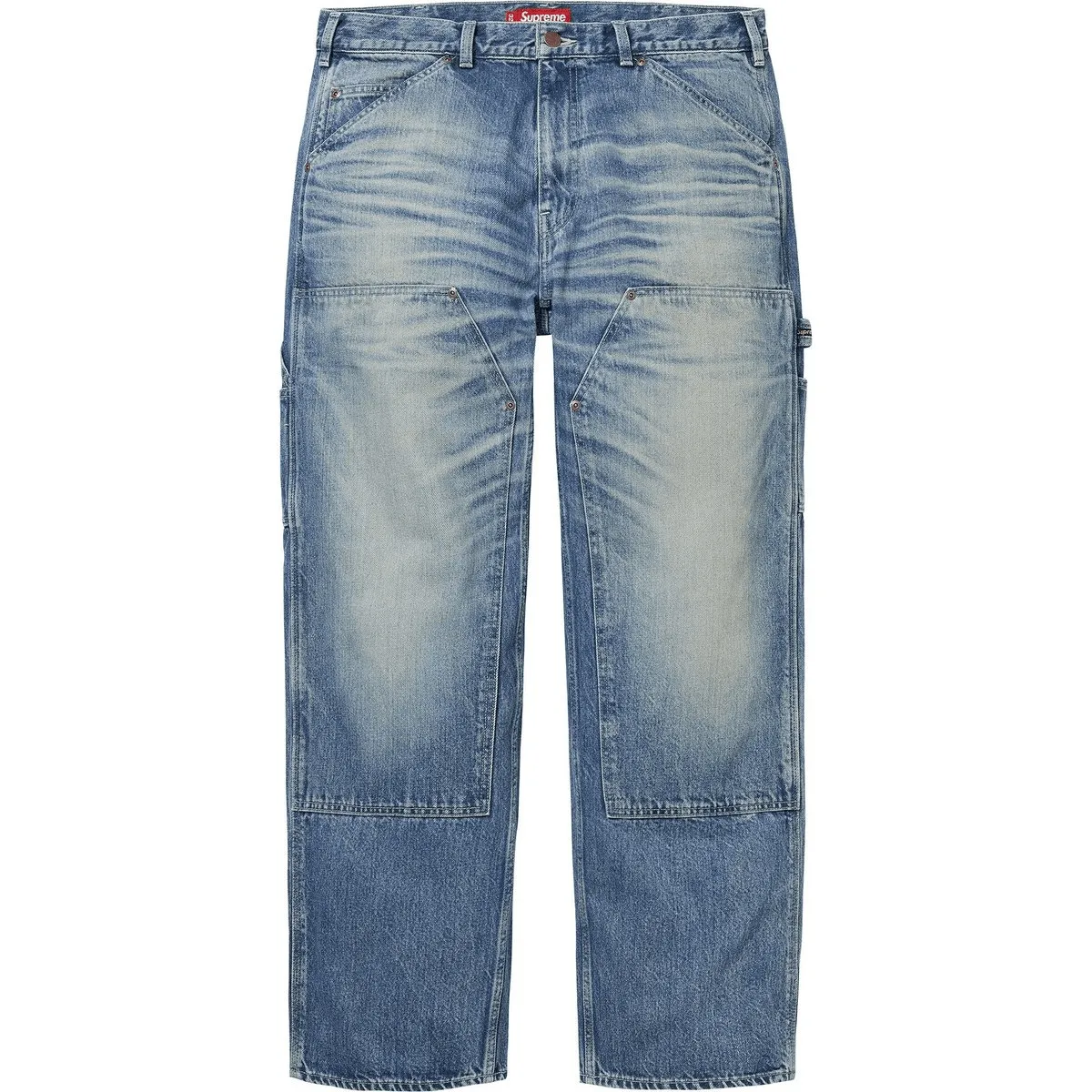 Supreme Worn Double Knee Painter Pant