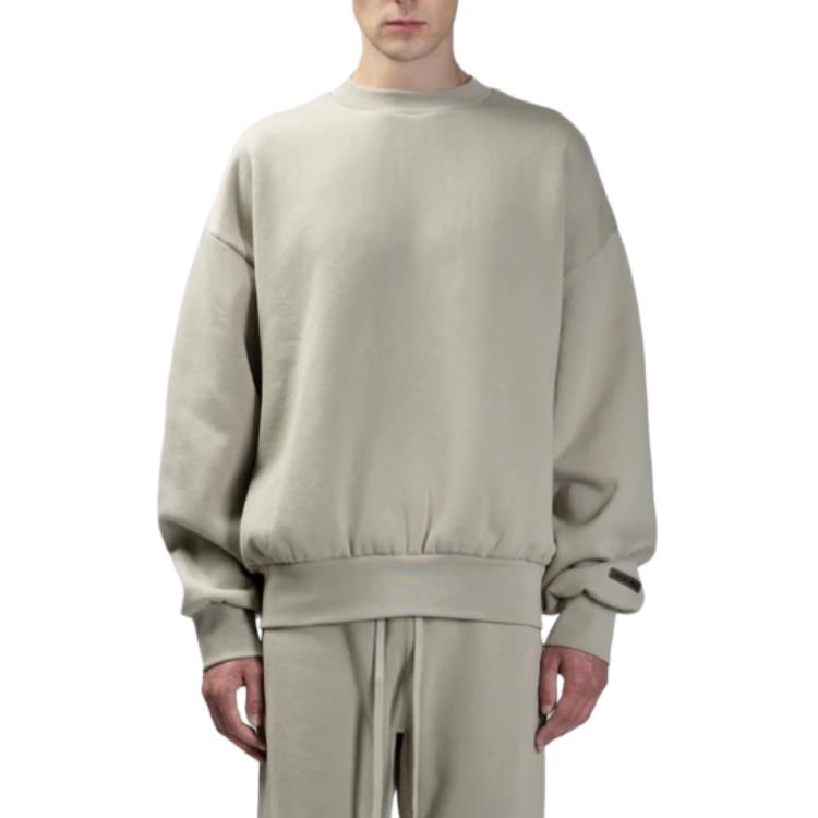 Мужское худи Fear of God Essentials FW25 (бежевое)