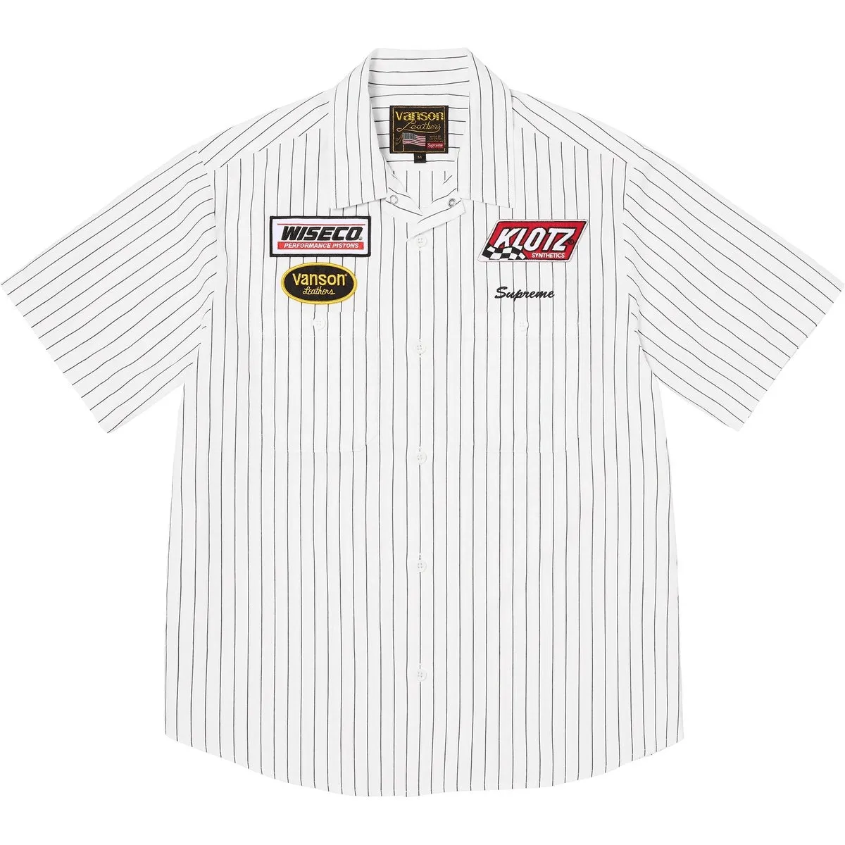 Supreme x Vanson Leathers FW25 WEEK8 S/S Work Shirt Unisex