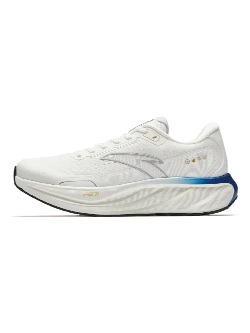 Anta Textile, Synthetic Leather Low top Casual City Commuting Running Shoes Men's