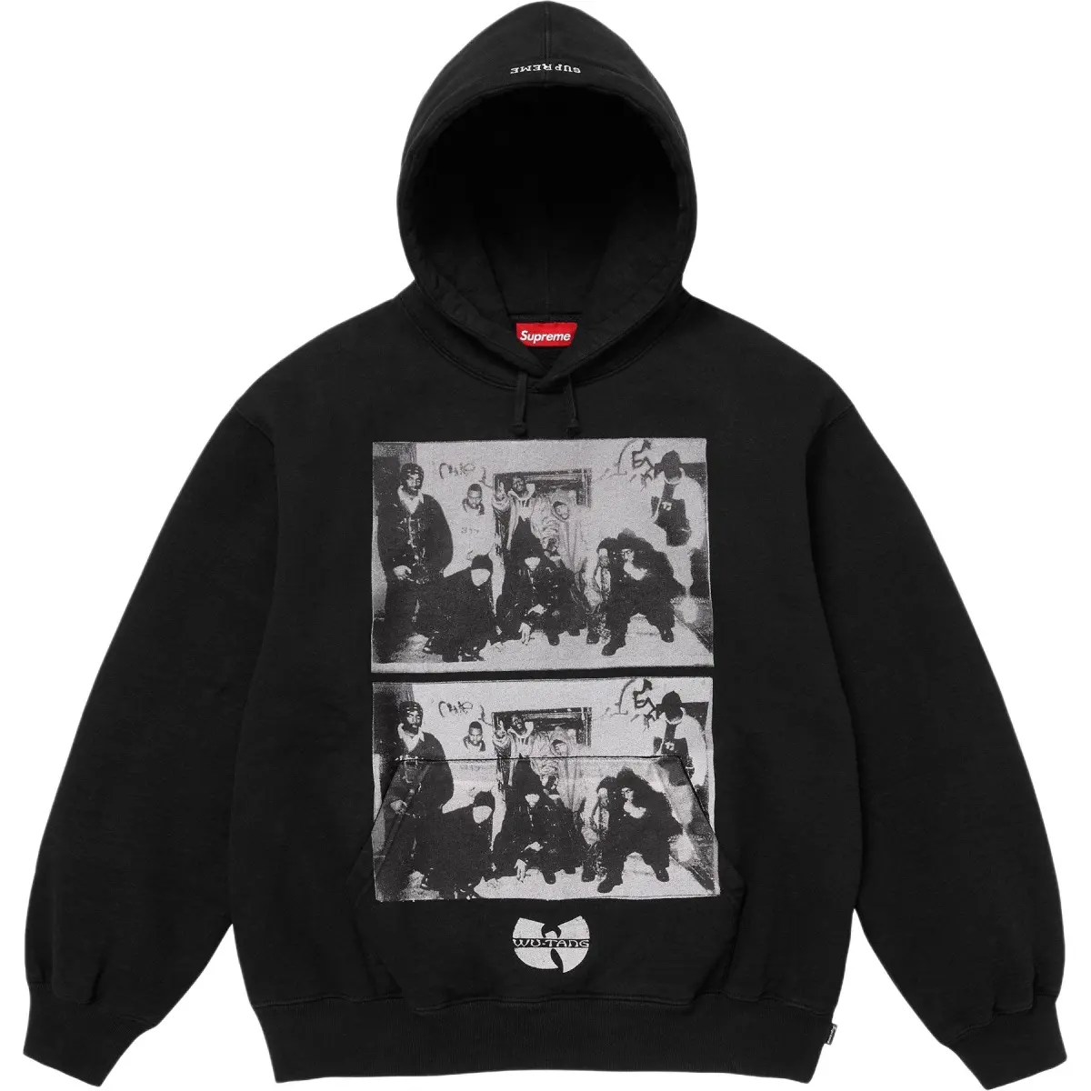 Supreme x Wu-Tang Clan graphic-print hoodie