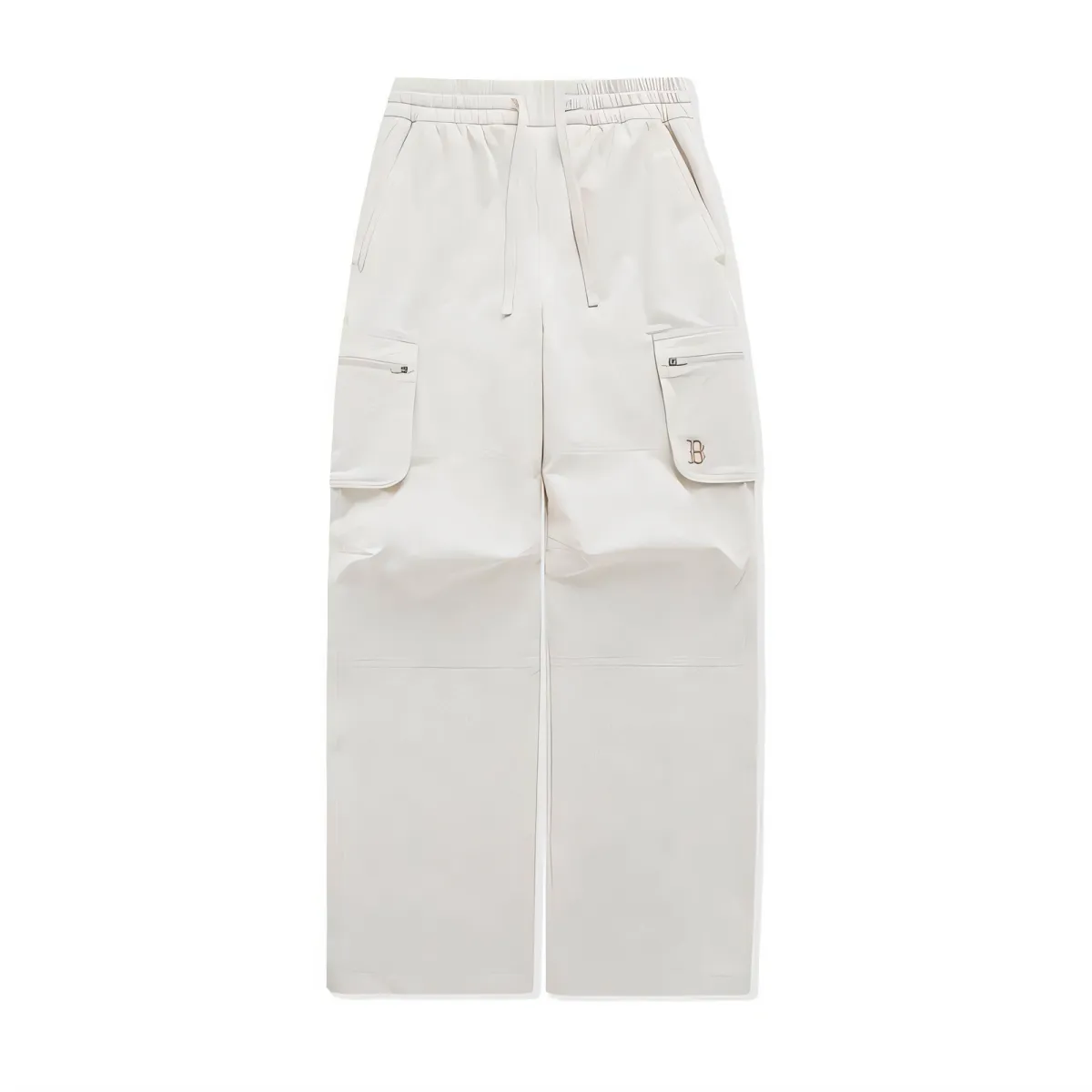 MLB Boston Red Sox Basic Collection 25FW Cargo Pants Women's Dark Cream