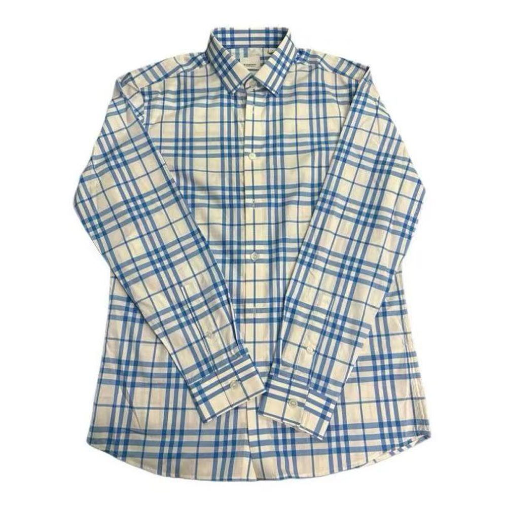 Мужская рубашка Burberry (синяя)