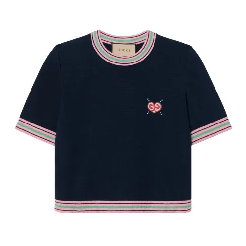 GUCCI SS24 Knitwear Women's Marine Blue