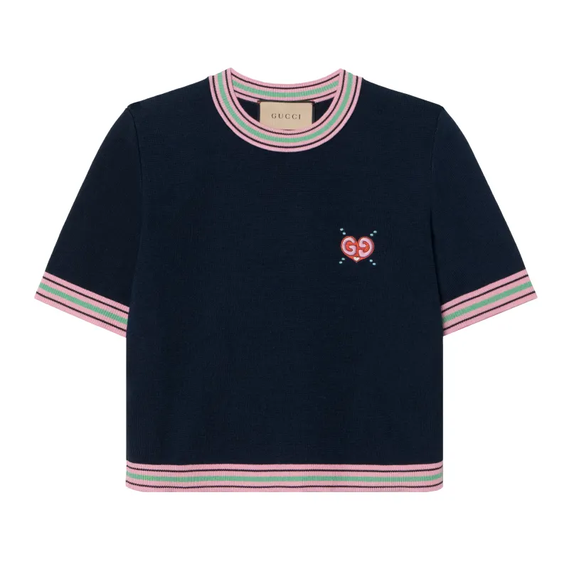 GUCCI SS24 Knitwear Women's Marine Blue