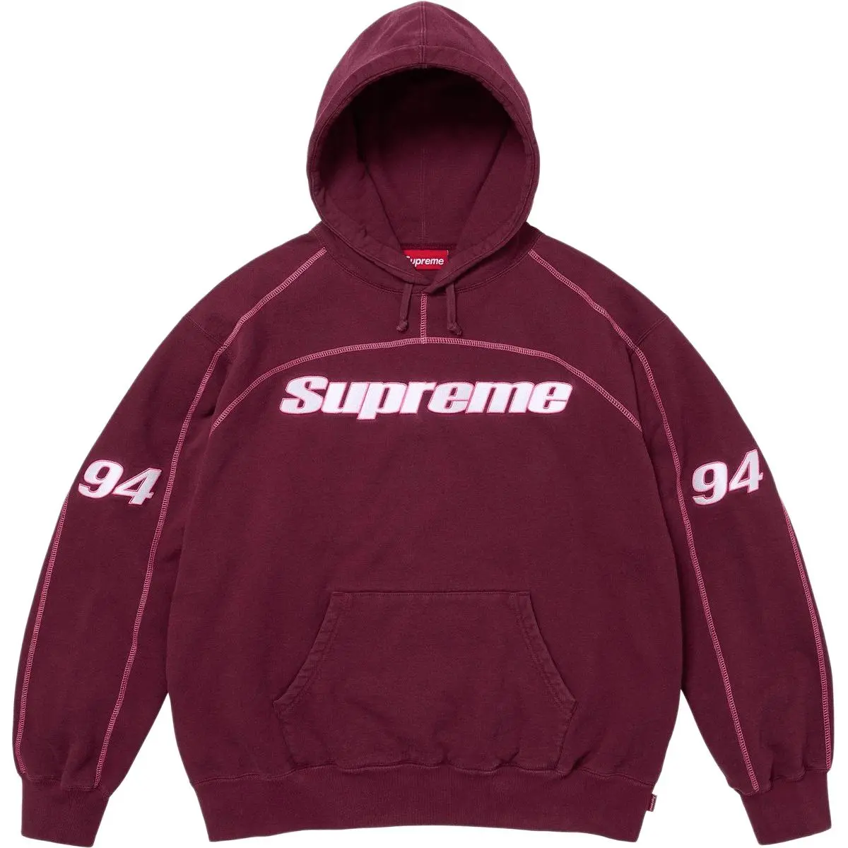 Supreme FW25 Overlock Hooded Sweatshirt Unisex