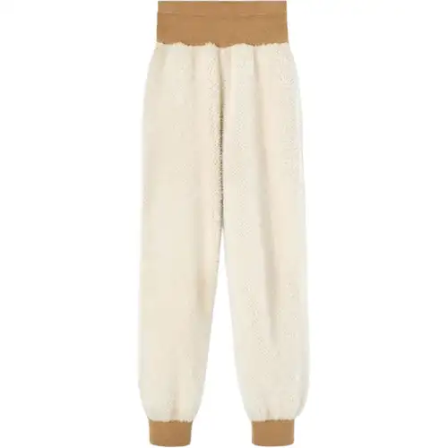 Loro Piana Gadiel Trousers Casual Pants Women's Natural Frost