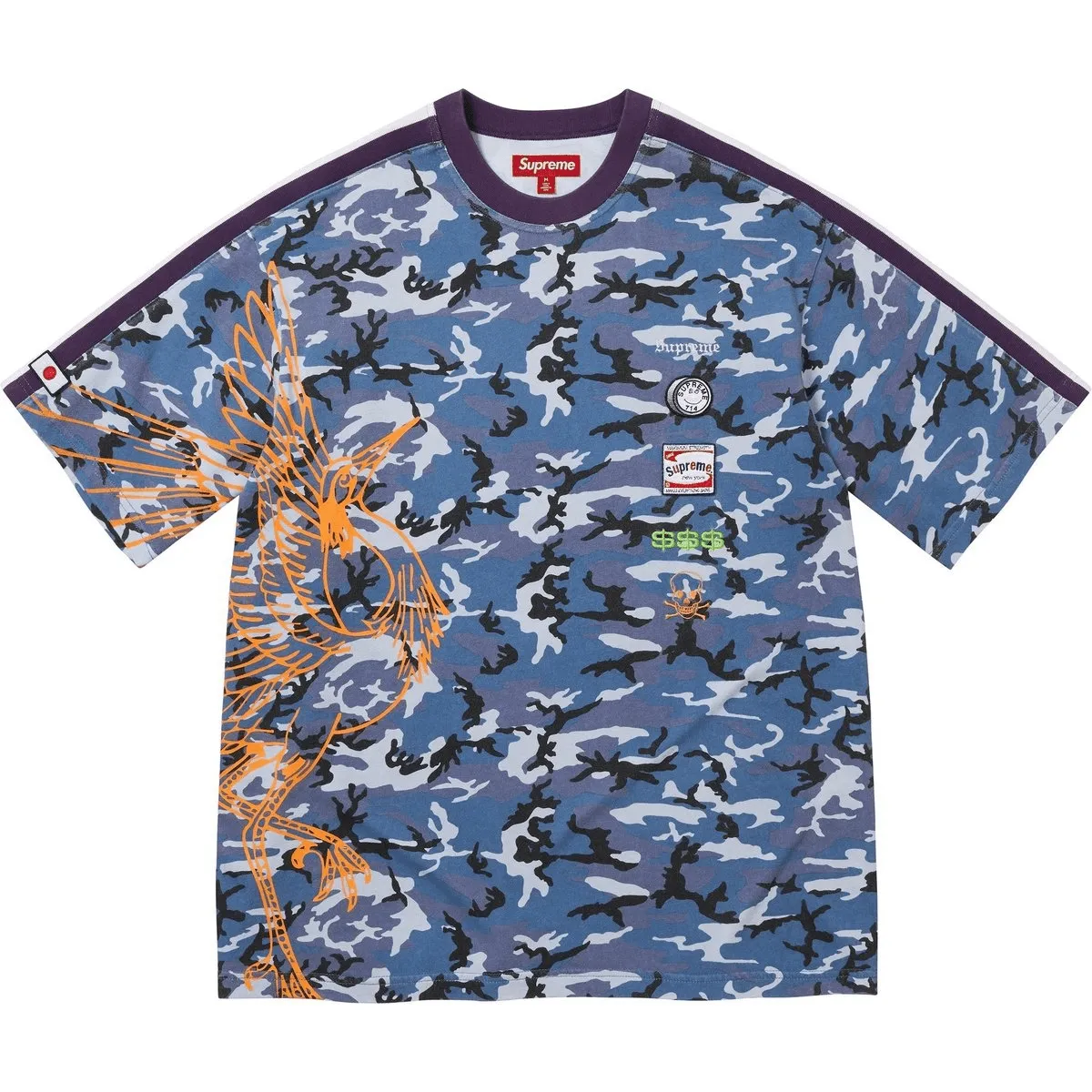 Supreme FW25 WEEK4 Crane S/S Top T Shirt Unisex