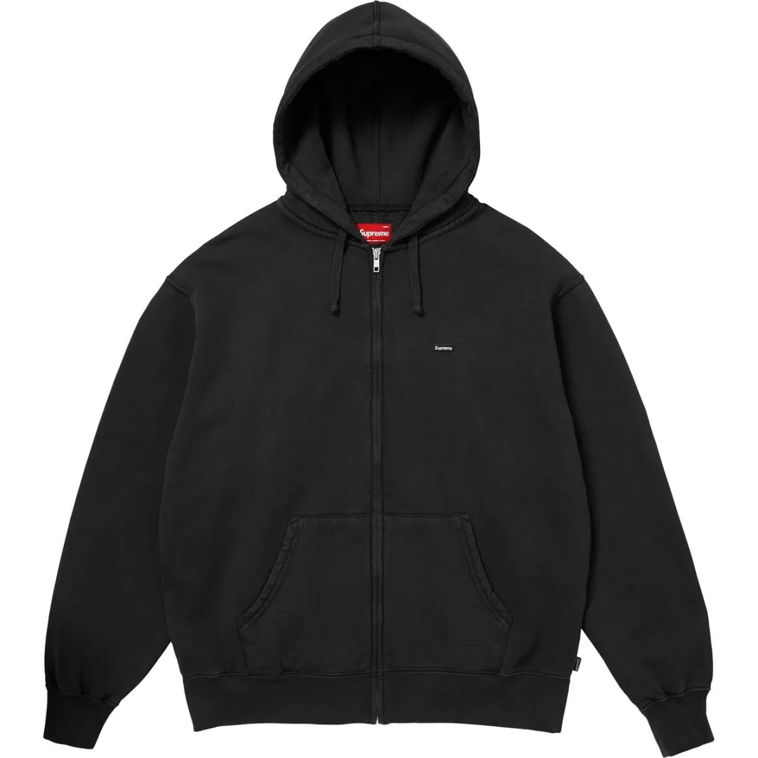 Supreme Box-logo zip-up hoodie