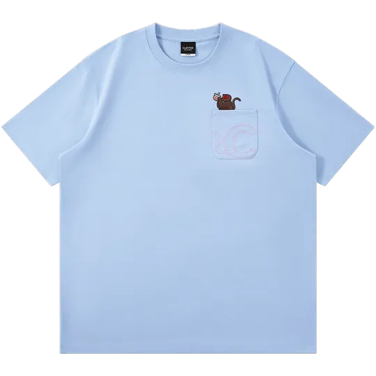 CLOT T Shirts Unisex Crew Neck Moderate Straight Fit