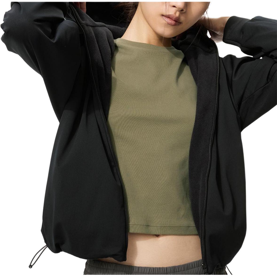 Женская куртка UNIQLO (черная)