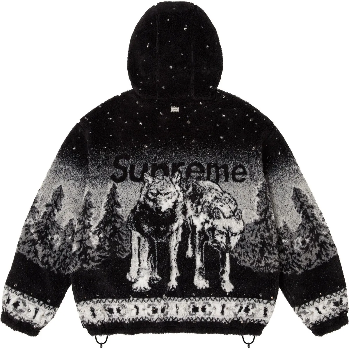 Supreme b.b. Simon Reversible Hooded Fleece Jacket "FW 25 - "