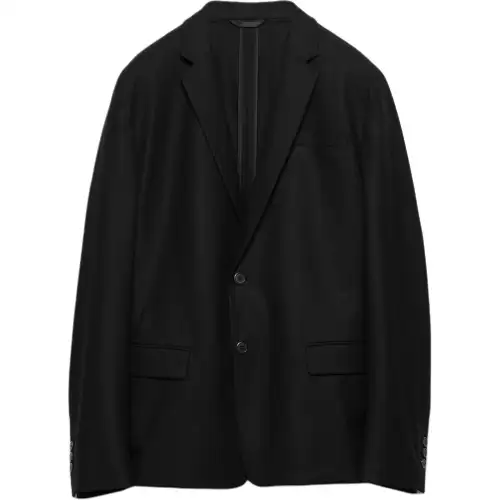 Prada single-breasted wool blazer