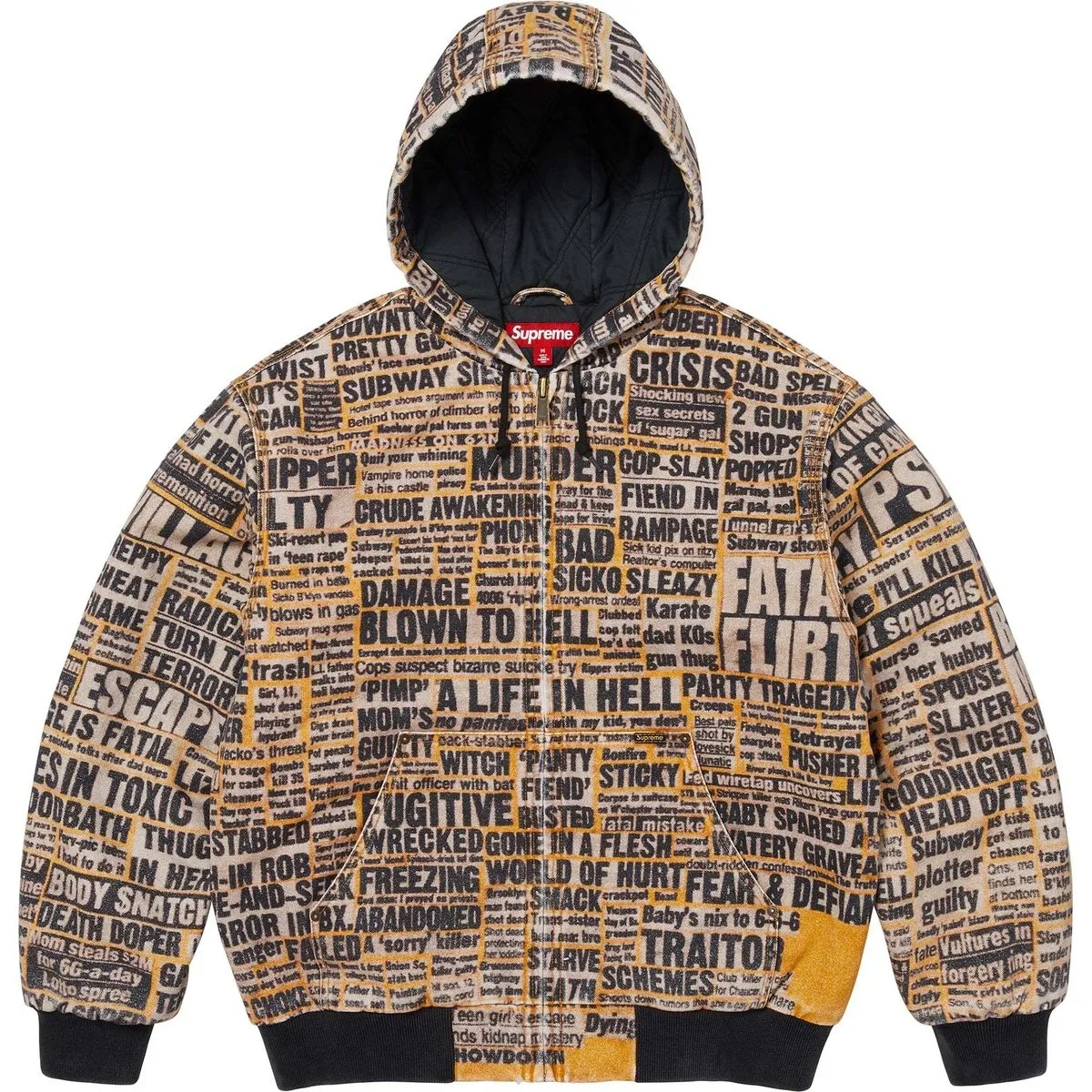 Supreme x Dash Snow Hooded Work Jacket Jackets & Coats Unisex