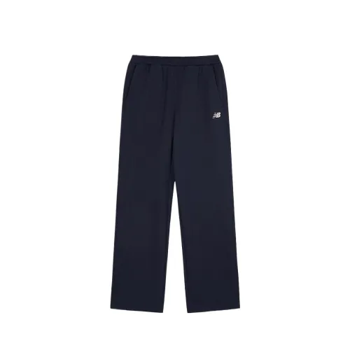 New Balance Casual Pants Men's Blue Moderate Straight Fit Pants