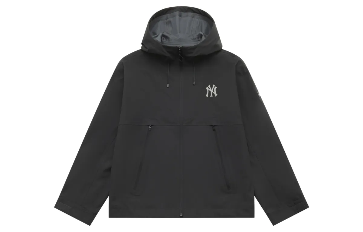 MLB New York Yankees Basic Collection 25FW Jacket Unisex Dark Charcoal Gray