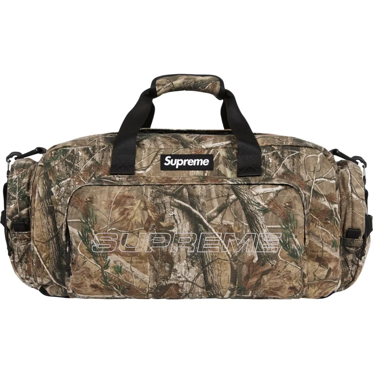 Supreme 39L Nylon Travel Bag Unisex Brown