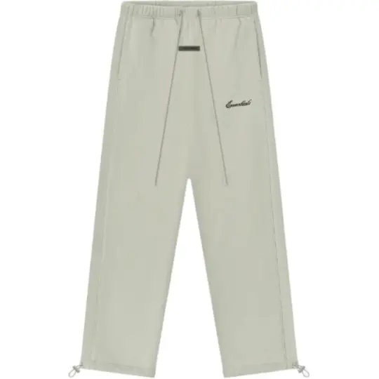Fear Of God Essentials FW25 Relaxed Fleece Sweatpant With Piping ABBEY STONE Casual Pants Men's