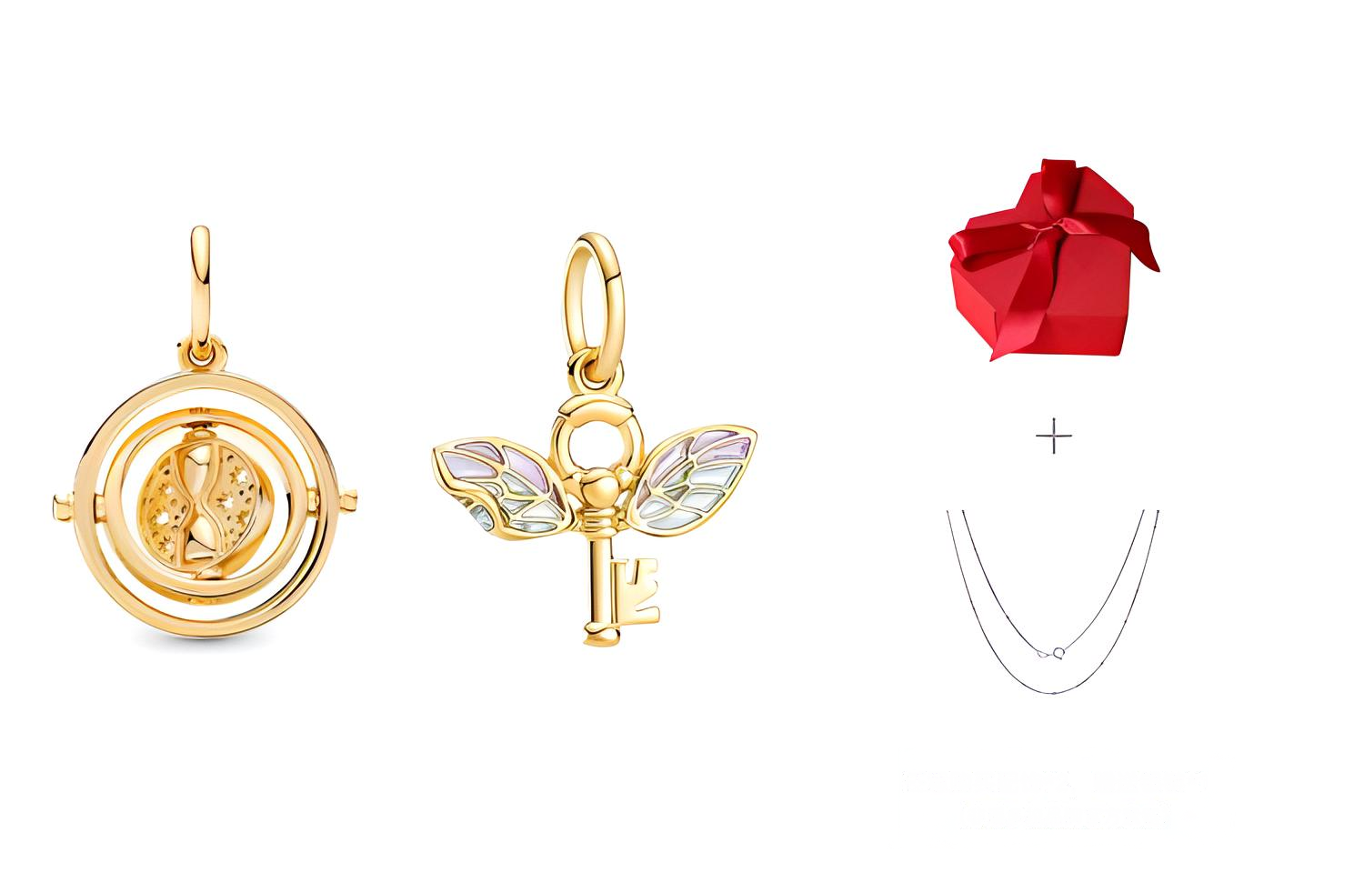 Женская подвеска Pandora DIY (серебристая) — фото 13