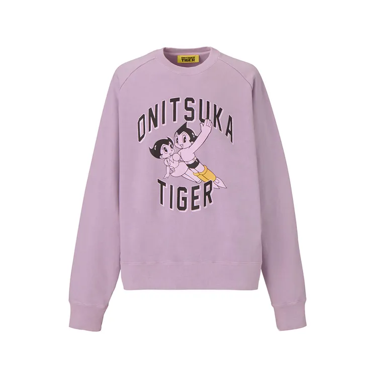 Onitsuka Tiger x Astro Boy Pullover Sweatshirt Unisex Purple