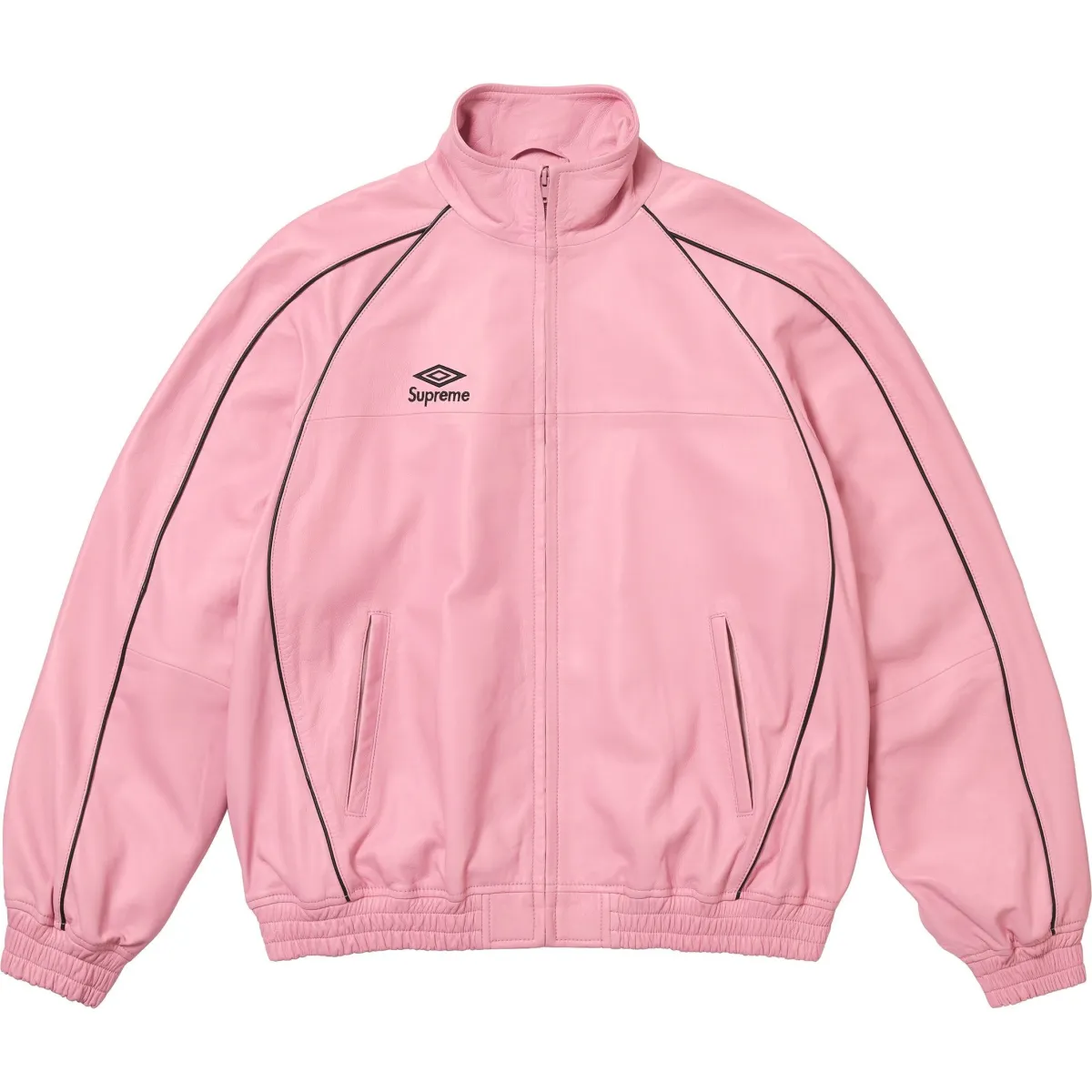 Supreme Umbro FW25 WEEK4 Leather Track Jacket Unisex