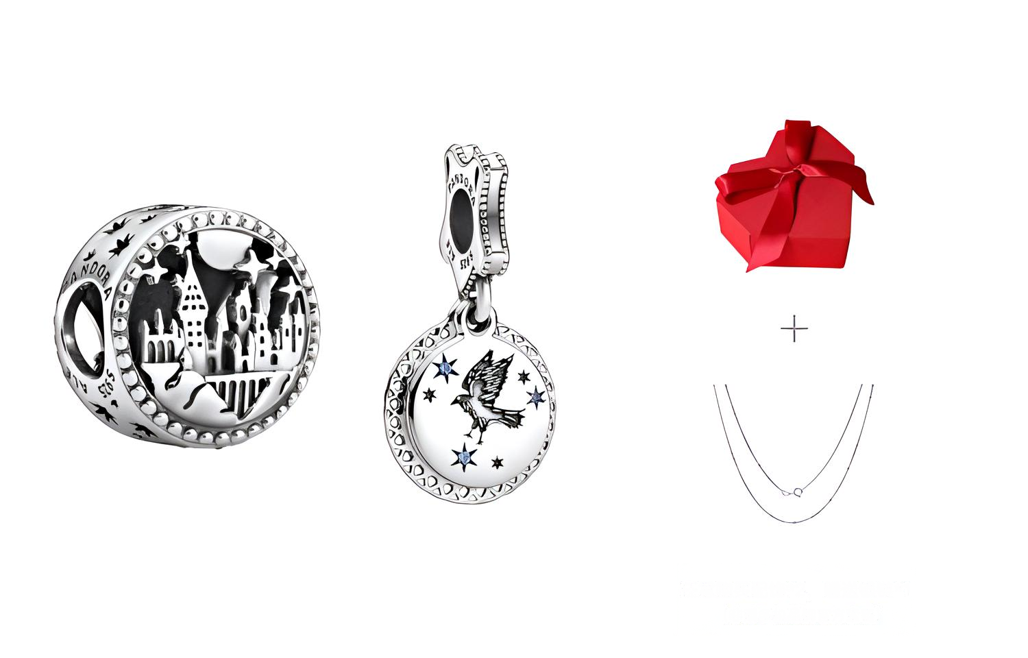 Женская подвеска Pandora DIY (серебристая) — фото 17