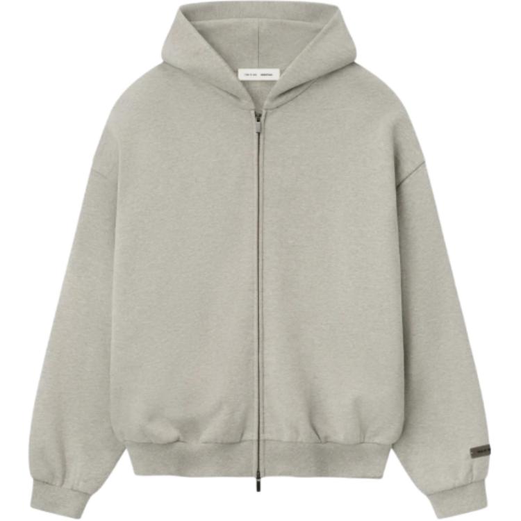 Мужское худи Fear of God Essentials FW25 (серое)