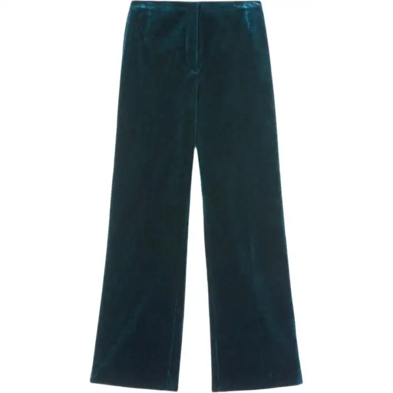 Loro Piana Niklas Trousers Casual Pants Women's Lake Blue